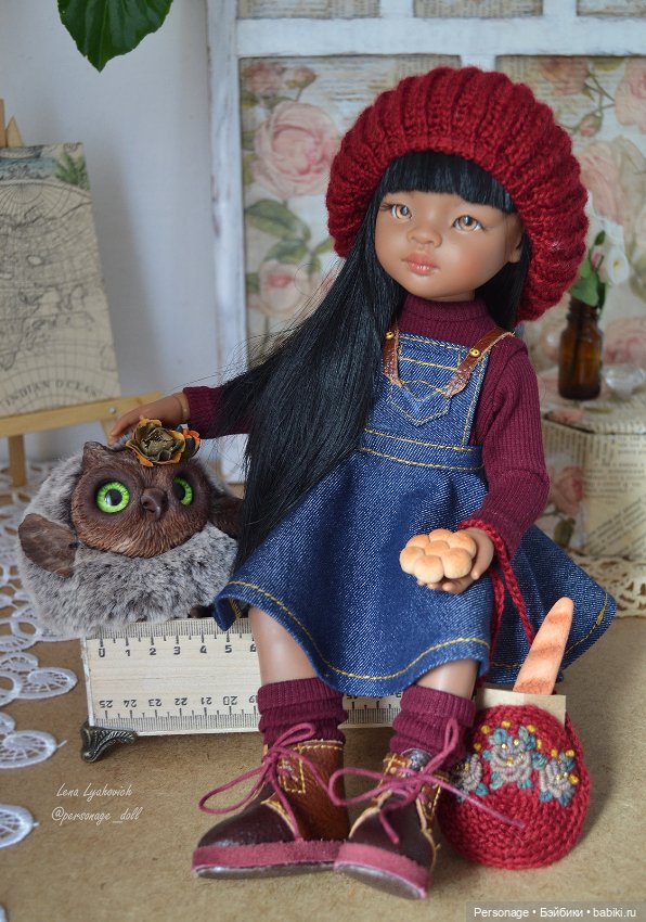 Одежда для Паола Рейна.Осенний комплект "Бордо". Цена снижена на 25% до 9.11 (фото 5)