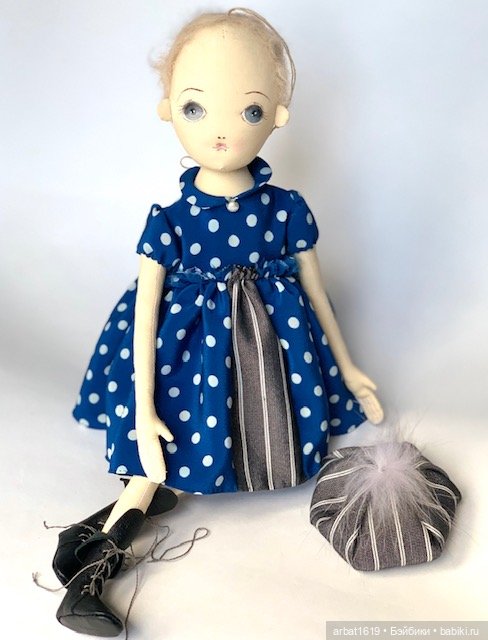 Кукла текстильная Зиночка (фото 4)