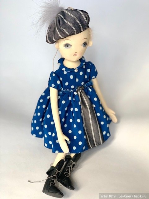 Кукла текстильная Зиночка