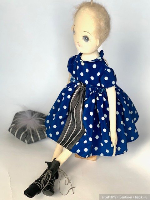 Кукла текстильная Зиночка (фото 5)