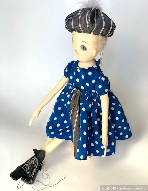 Кукла текстильная Зиночка (фото 3)