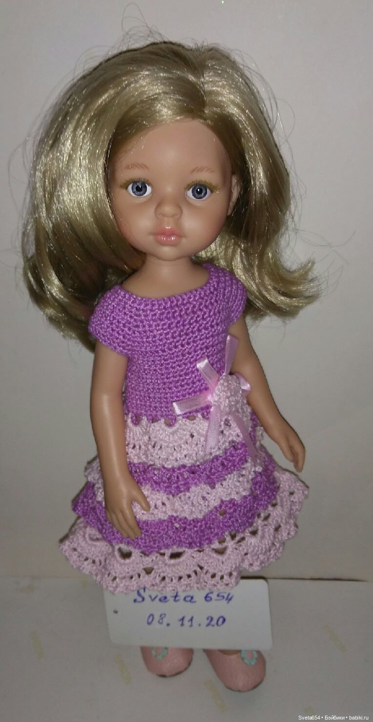 Вязаные платья на Паола Рейна