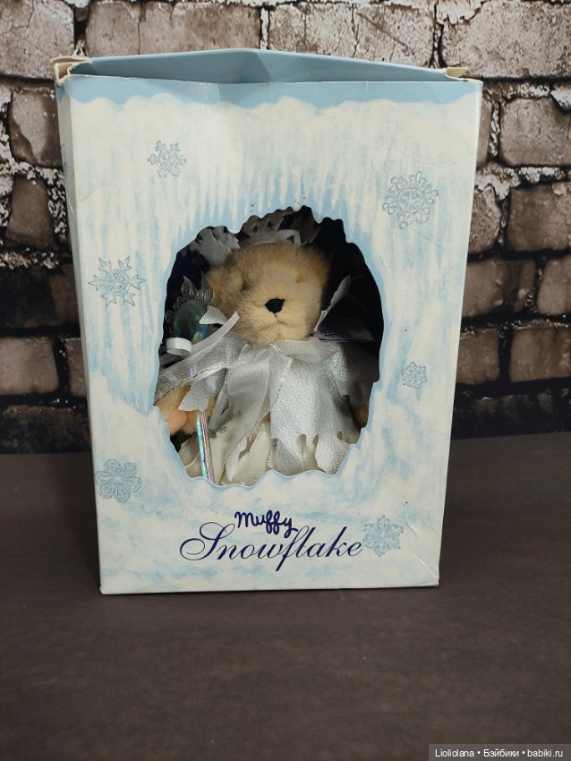 Мишка Muffy Vanderbear. Снежинка. 1993 год