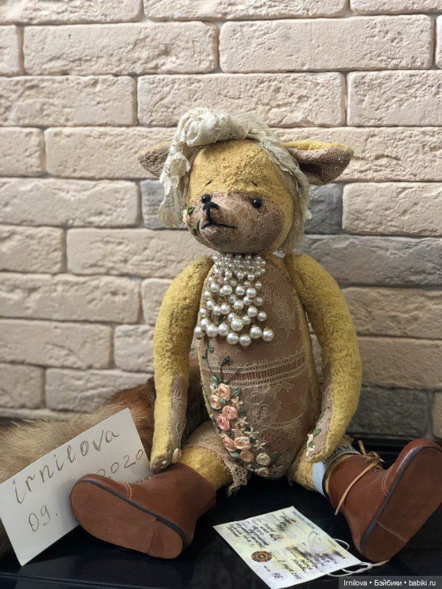 Лиса Анфиса — Авторские игрушки (фото 4)