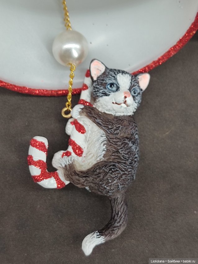 Ёлочные игрушки "Где праздник" от Bradford. Колокольчики. Цена за один (фото 2)