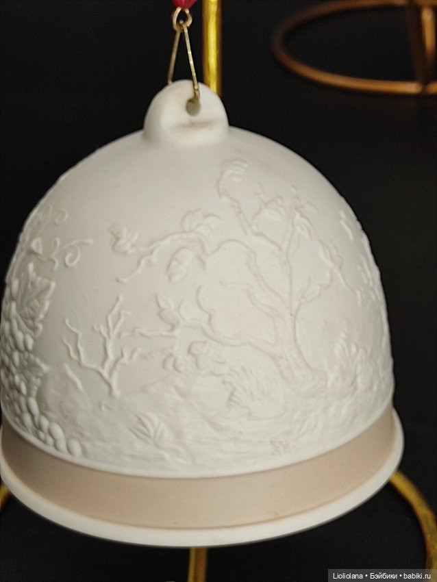 Фарфоровые ёлочные игрушки от Lladro. Колокольчики (фото 8)