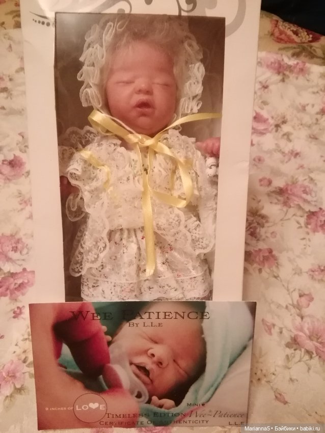 Миниреборн Wee Patience — Куклы реборн (фото 5)