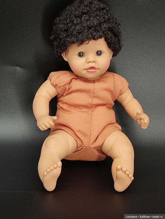 Малышка-мулатка от Pauline Bjonness Jacobsen. 20 см. Винил (фото 5)