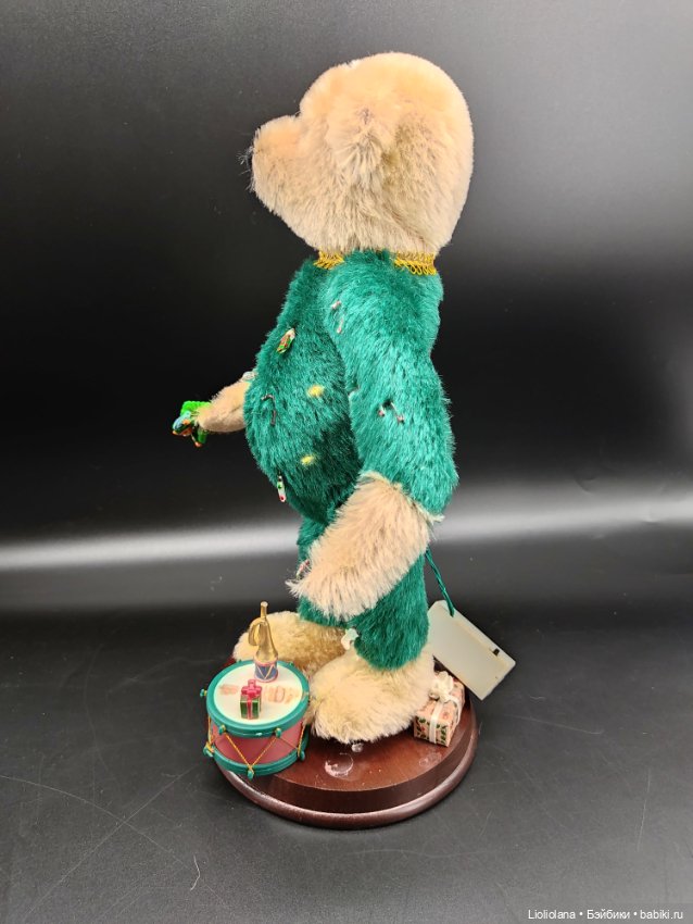 Винтажный мишка от Barbara McConnel. С фонариками (фото 8)