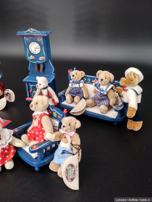 Мышка от Boyds Bears Co. Миниатюра. 7 см. Винтаж (фото 7)
