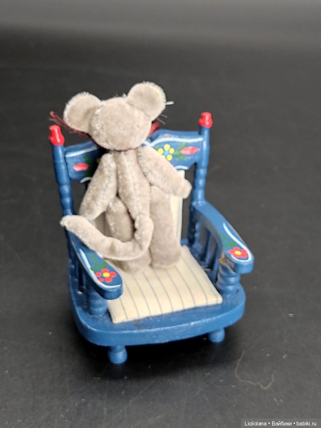 Мышка от Boyds Bears Co. Миниатюра. 7 см. Винтаж (фото 5)