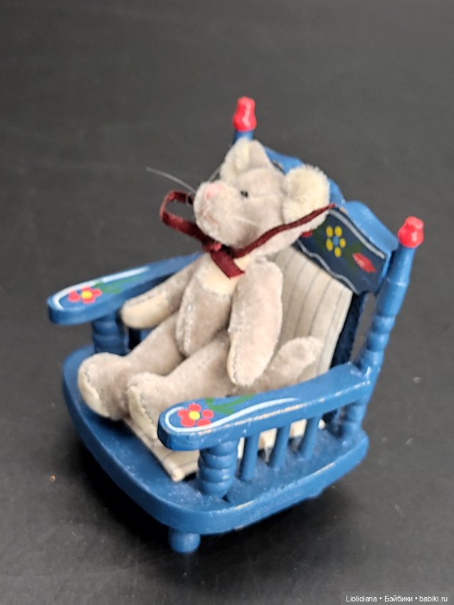 Мышка от Boyds Bears Co. Миниатюра. 7 см. Винтаж (фото 3)