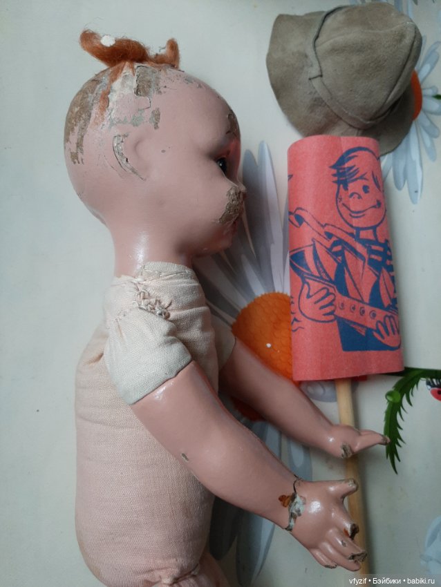 Кукла СССР Мямлик,опилочный (фото 3)
