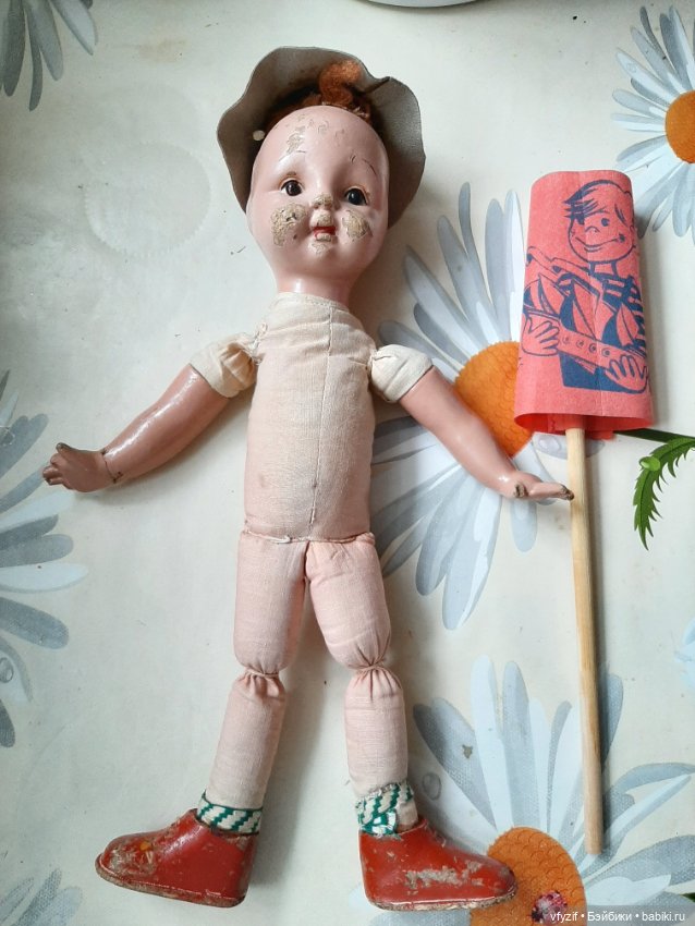 Кукла СССР Мямлик,опилочный (фото 6)