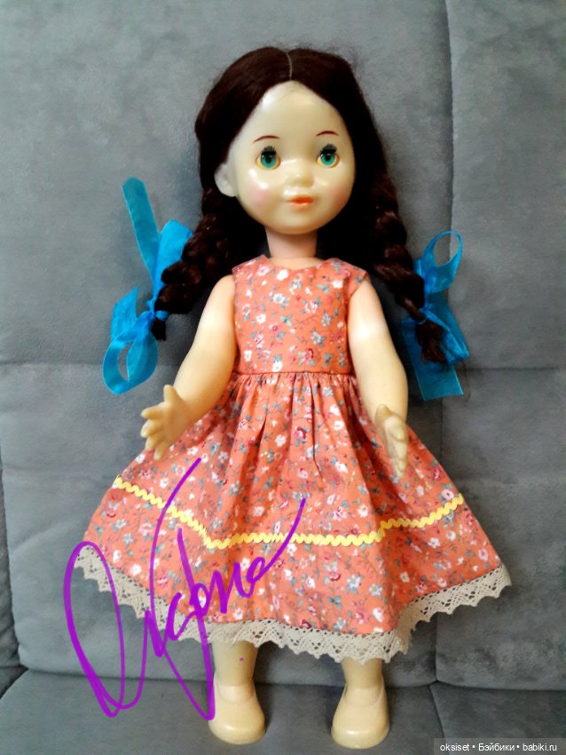 Редкая паричковая кукла СССР (фото 3)