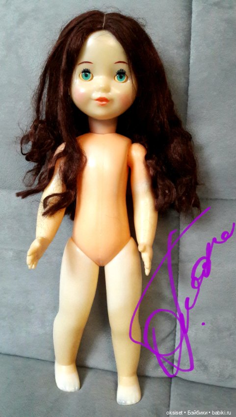 Редкая паричковая кукла СССР (фото 9)