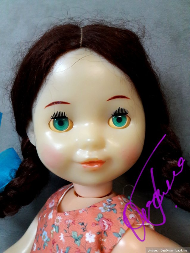 Редкая паричковая кукла СССР (фото 5)