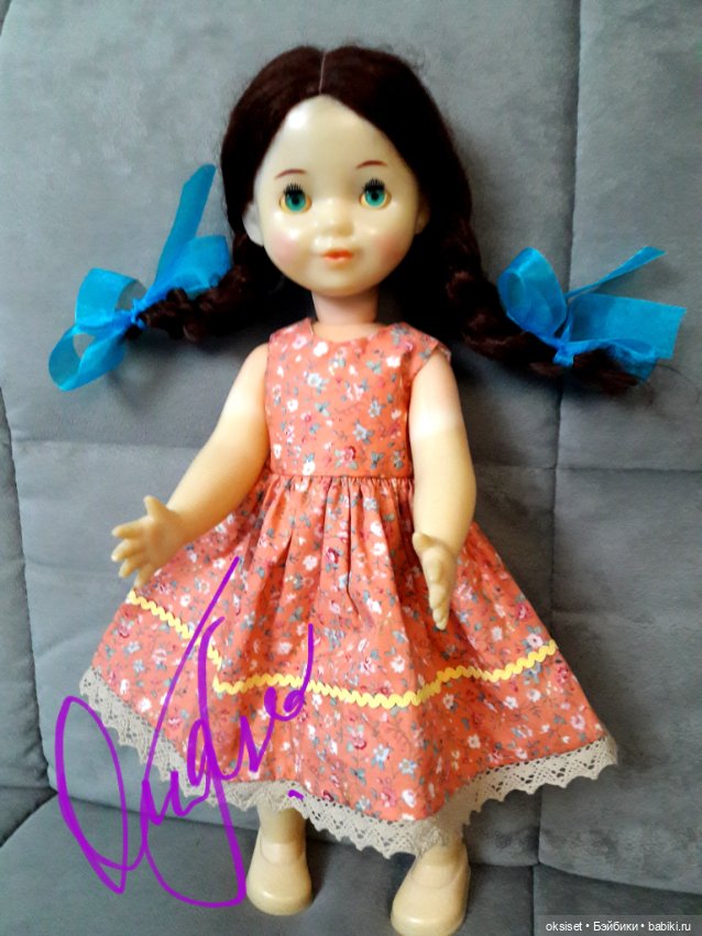 Редкая паричковая кукла СССР (фото 2)