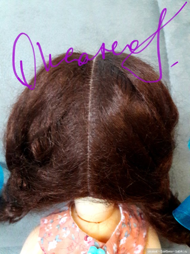 Редкая паричковая кукла СССР (фото 6)