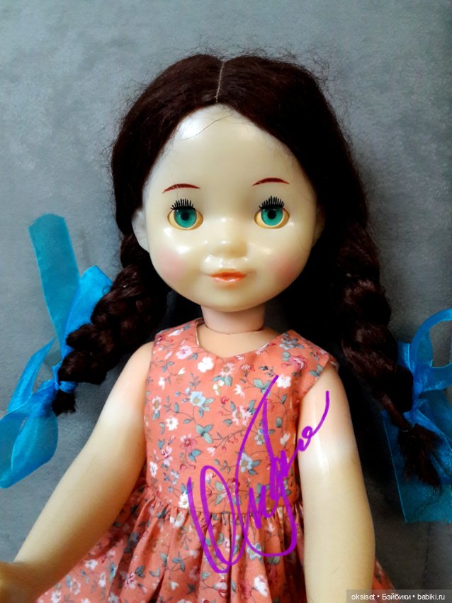 Редкая паричковая кукла СССР