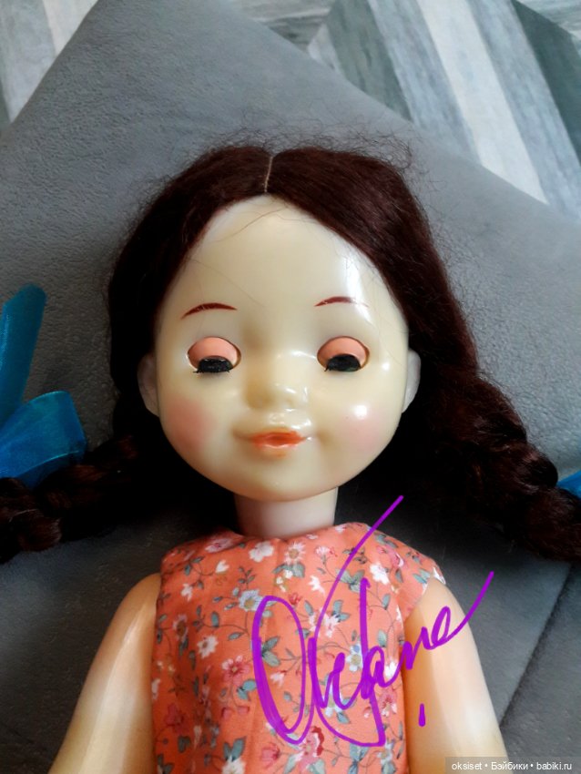 Редкая паричковая кукла СССР (фото 8)