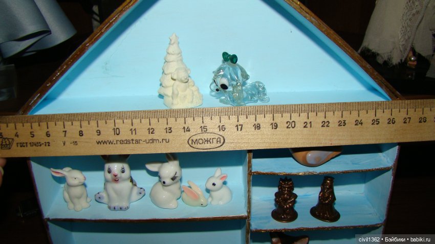 Витрина для коллекционной винтажной миниатюры (фото 5)