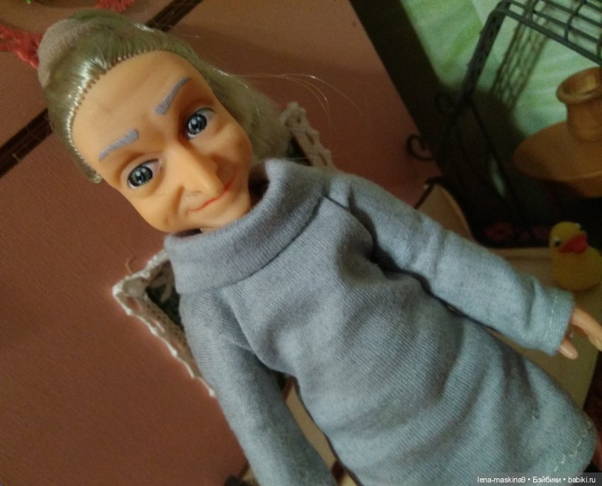 Симпатичная бабулька) — Игровые куклы (фото 10)