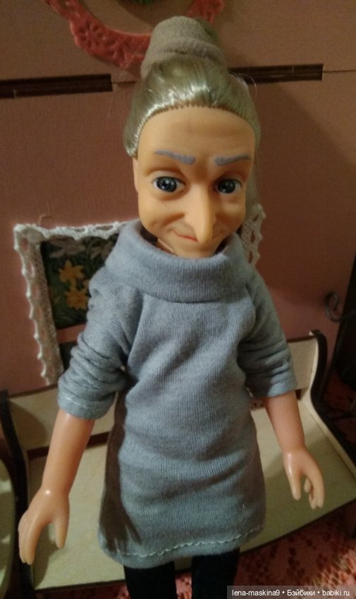 Симпатичная бабулька) — Игровые куклы (фото 8)