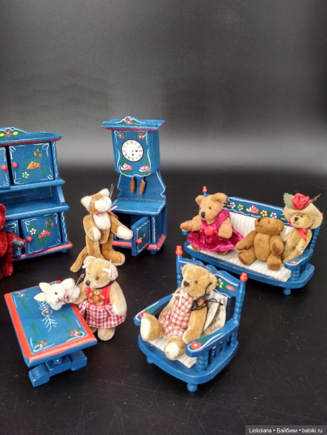 Мишка Шоколадный от World Of Miniature Bears. 6 см. Миниатюра (фото 6)