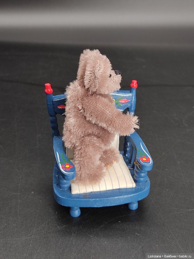 Мишка Оникс от Chu-Ming Wu. 7 см 1995 год (фото 5)