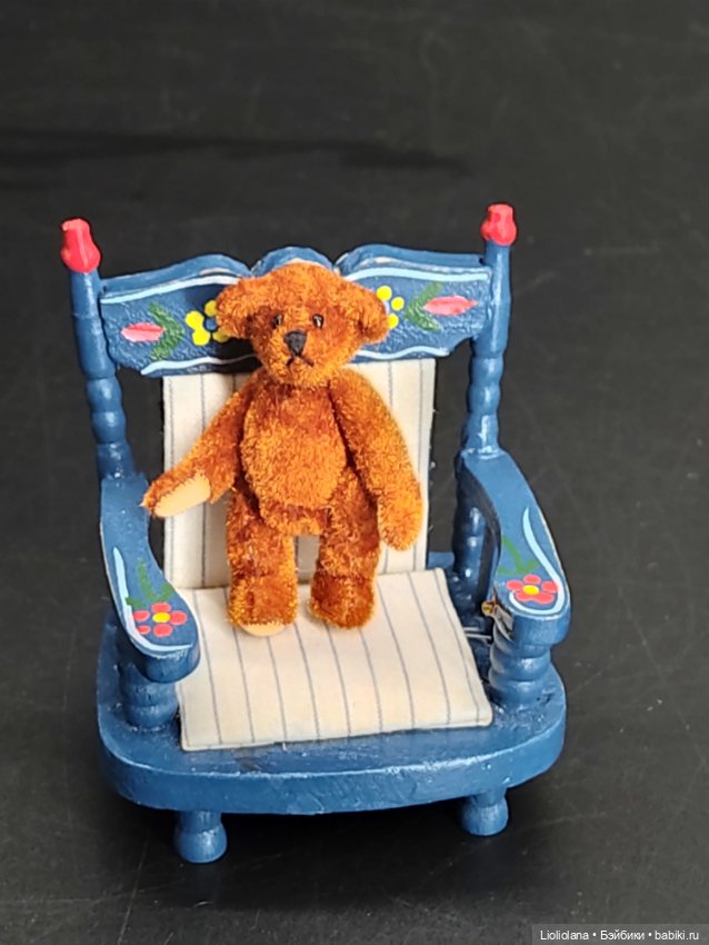 Рыжий мишка от Little Gem Teddy Bear. 1995 год