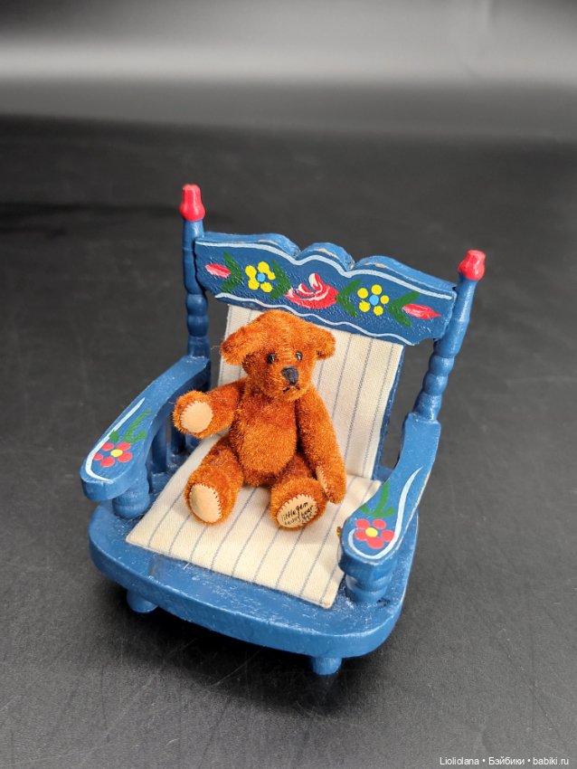 Рыжий мишка от Little Gem Teddy Bear. 1995 год (фото 6)