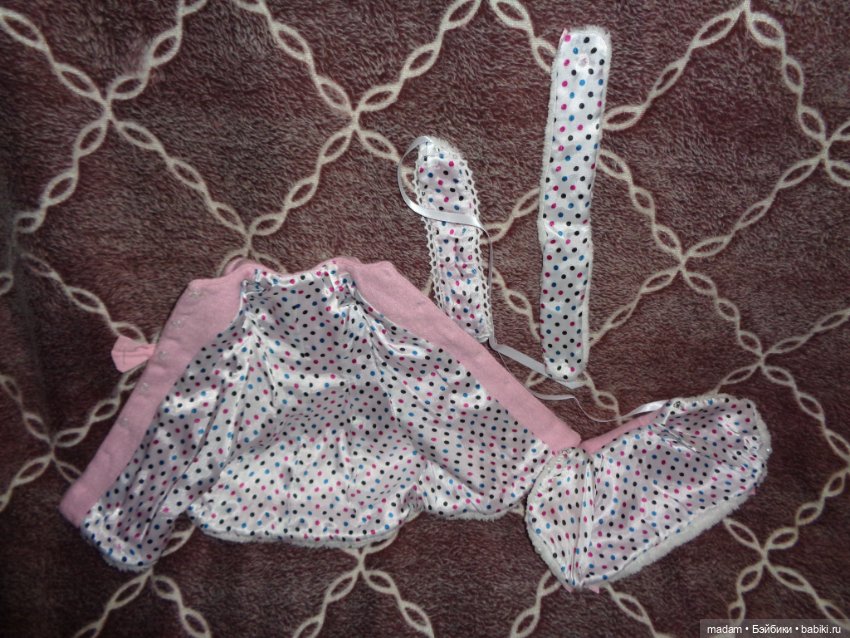 Аутфит зимний от Jpopdolls на кукол БЖД, размера МСД, Kaye Wiggs, Iplehouse