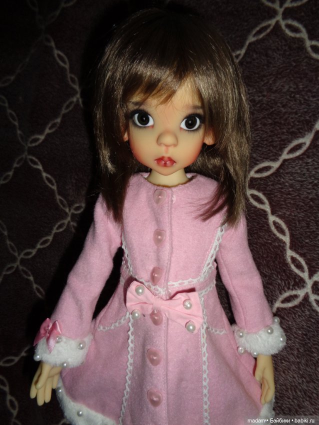 Аутфит зимний от Jpopdolls на кукол БЖД, размера МСД, Kaye Wiggs, Iplehouse (фото 7)