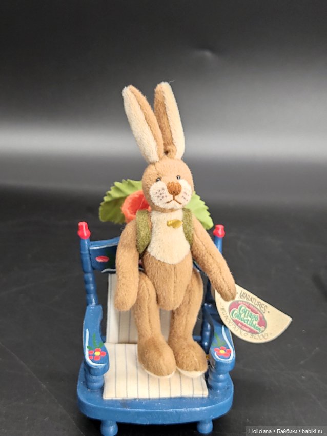 Кролик с морковкой от Ganz. 9 см (фото 4)