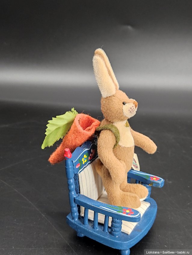 Кролик с морковкой от Ganz. 9 см (фото 6)