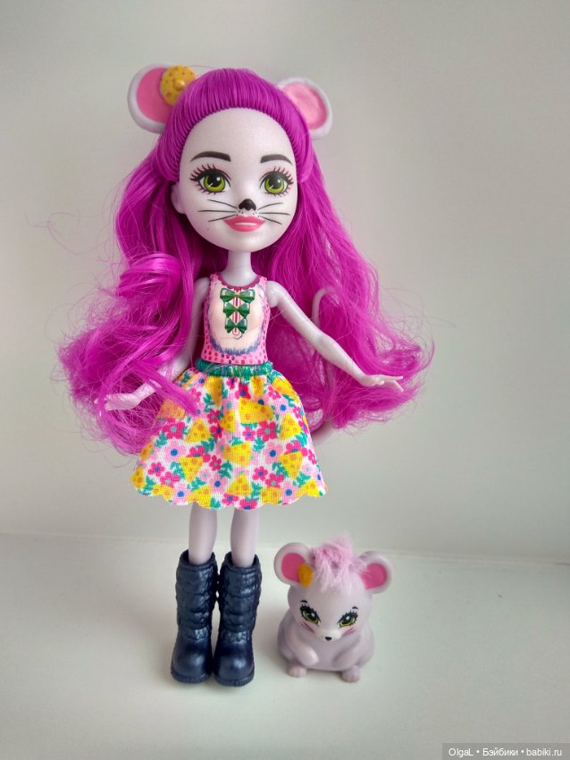 Mattel Enchantimals Симпатичные куколки со зверюшкой