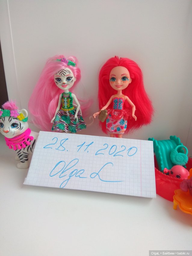 Mattel Enchantimals Симпатичные куколки со зверюшкой (фото 5)