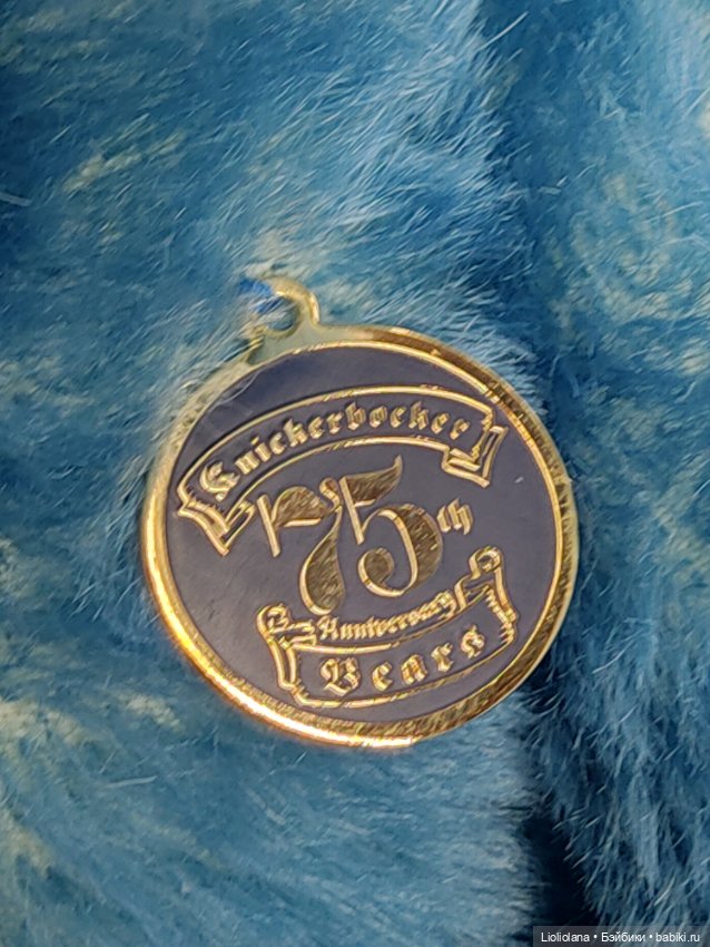 Пара мохеровых мишек от Knickerbocker. 30 см (фото 9)