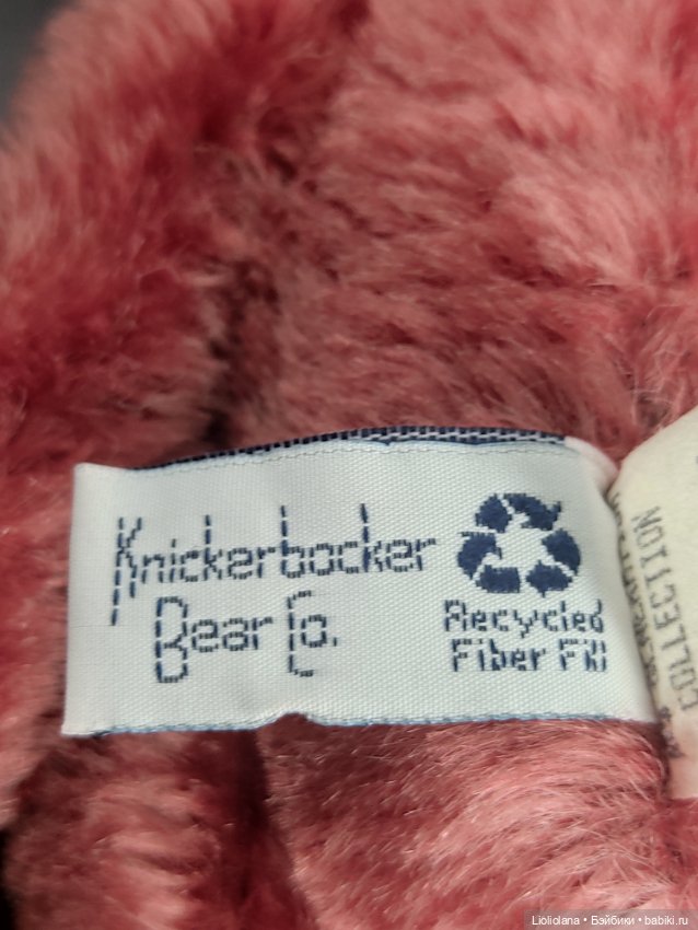 Пара мохеровых мишек от Knickerbocker. 30 см (фото 10)