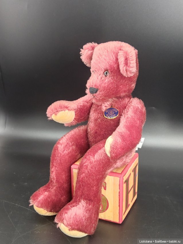 Пара мохеровых мишек от Knickerbocker. 30 см (фото 2)