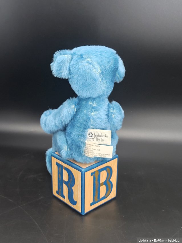 Пара мохеровых мишек от Knickerbocker. 30 см (фото 7)