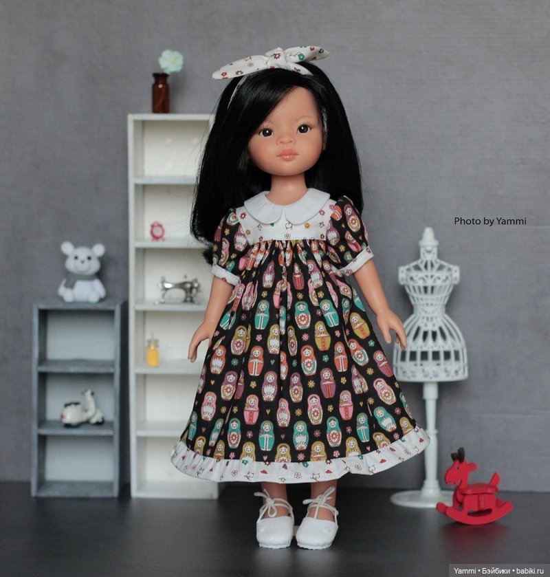 Выкройки PDF Платья для кукол Паола Рейна разных размеров (фото 8)