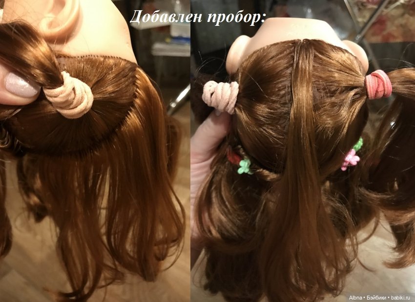 Допрошью волосы вашей кукле Gotz (фото 5)