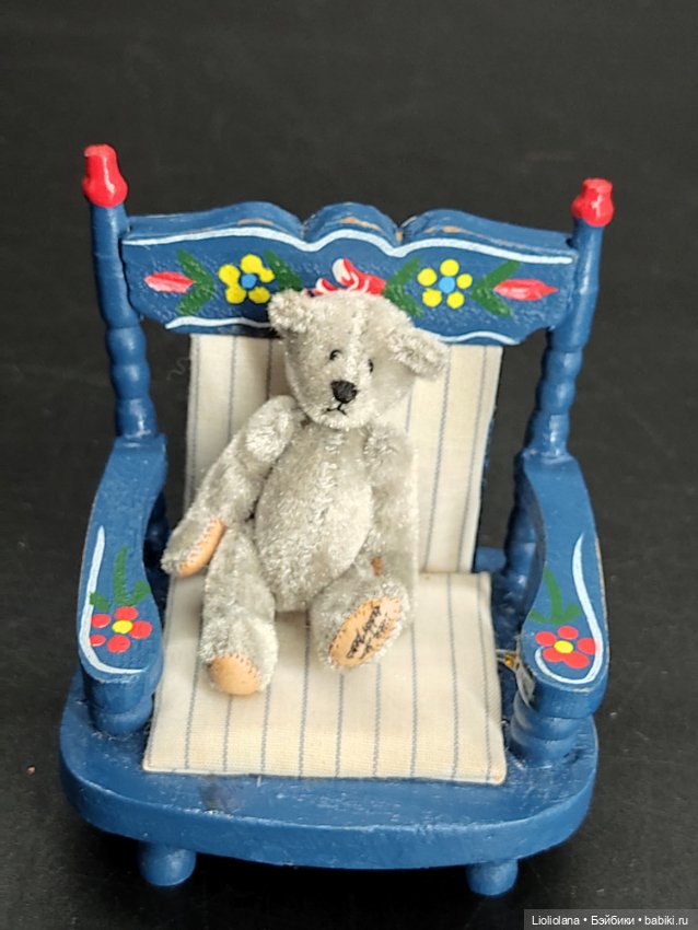 Мишка Серенький от World Of Miniature Bears. 5 см