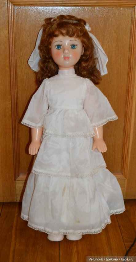 Кукла СССР .Загорская фаб"Невеста".Не игранная!1970 гг!Голубоглазая (фото 3)