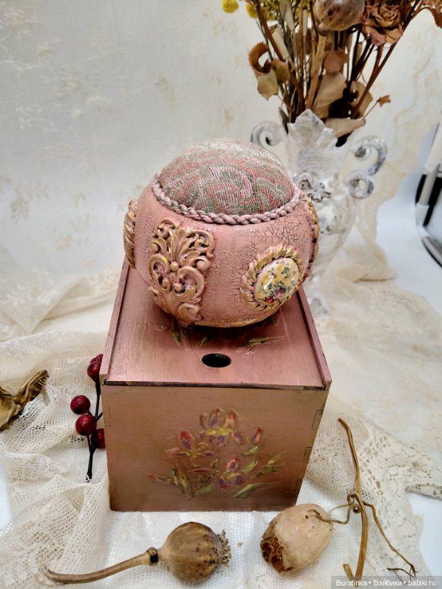 Игольница или пуф для кукол (фото 4)