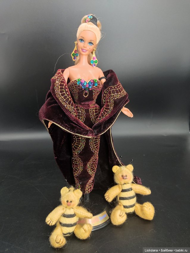 Мишки - пчелки. 10 см и 9 см. Цена за пару (фото 3)