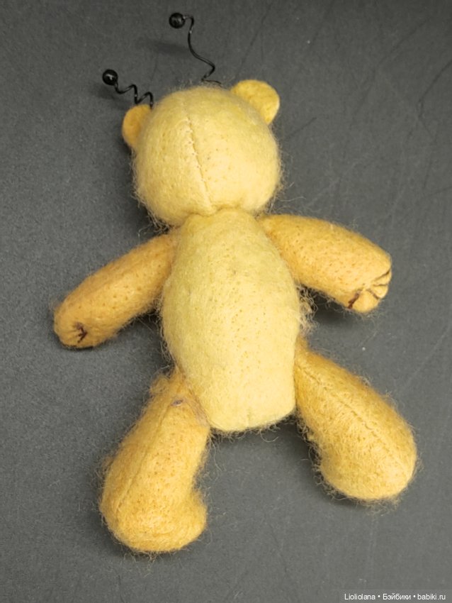 Мишки - пчелки. 10 см и 9 см. Цена за пару