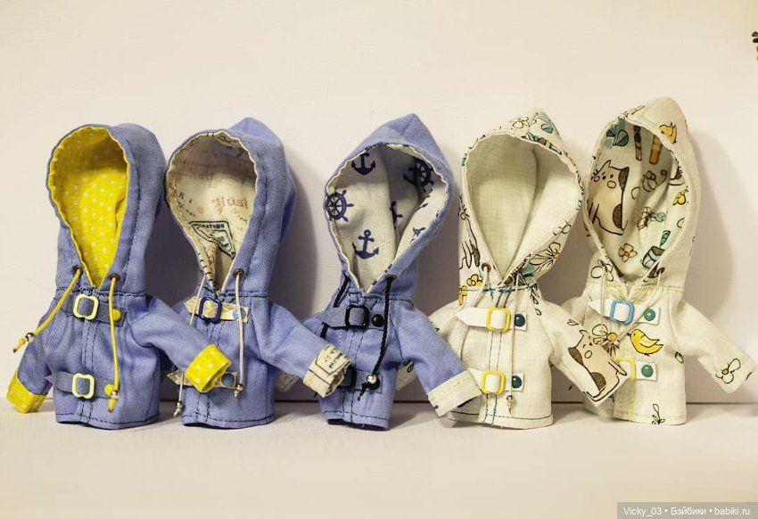 Куртки для тиников 16 см бжд Lati Yellow, Nikki Britt, Secretdoll (НОВОЕ!)